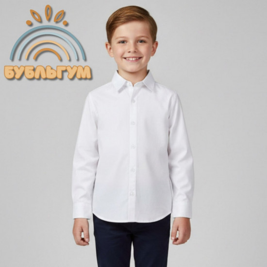 Школьная рубашка для мальчиков