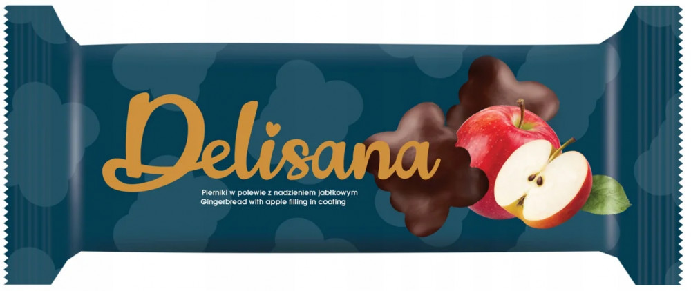 Пряники в шоколаде с яблочной начинкой | Delisana