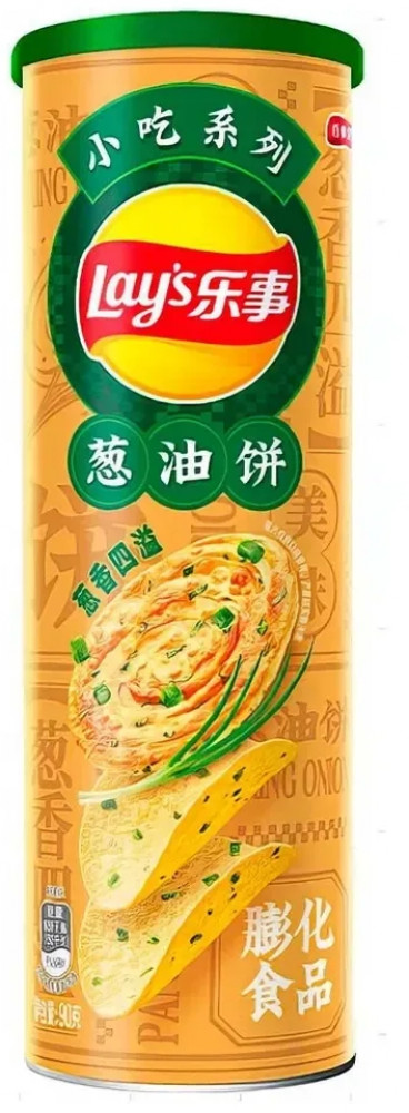 Чипсы картофельные «Панкейки с зеленым луком» | Lay's