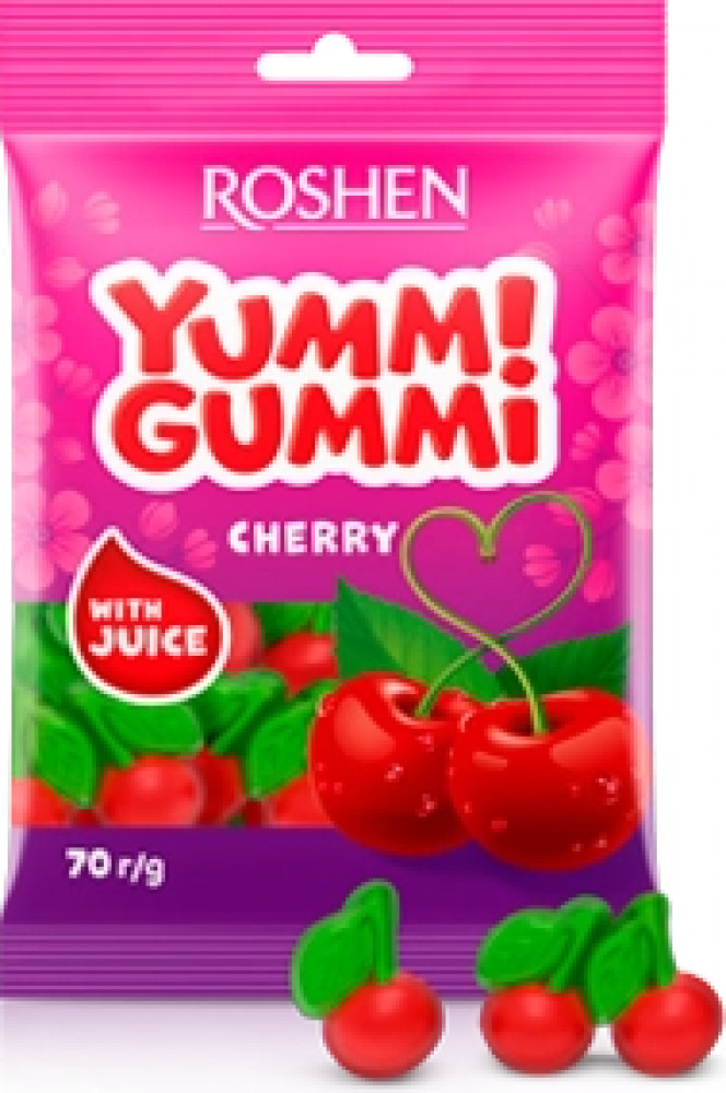 Желейные конфеты «Yummi Gummi Cherry» | Roshen