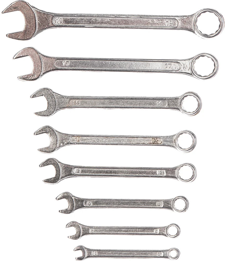 Набор ключей ключекй комбинированных 35D356 | Top Tools