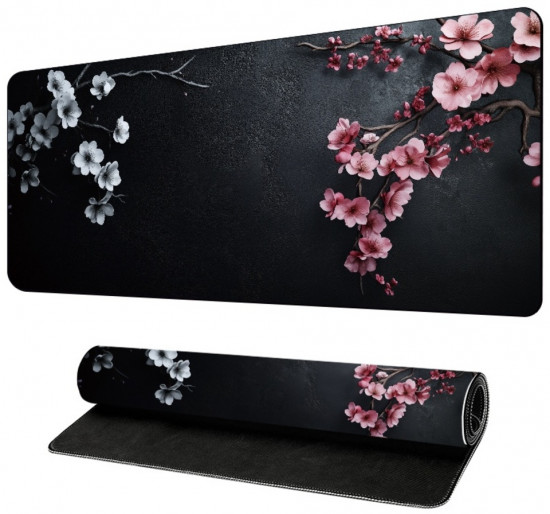 Коврик для мыши и клавиатуры «Shadow Blossom»
