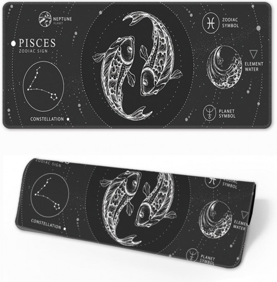 Коврик для мыши и клавиатуры «Pisces Essence. Рыбы»