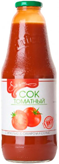 Набор сока томатного с сахаром и солью