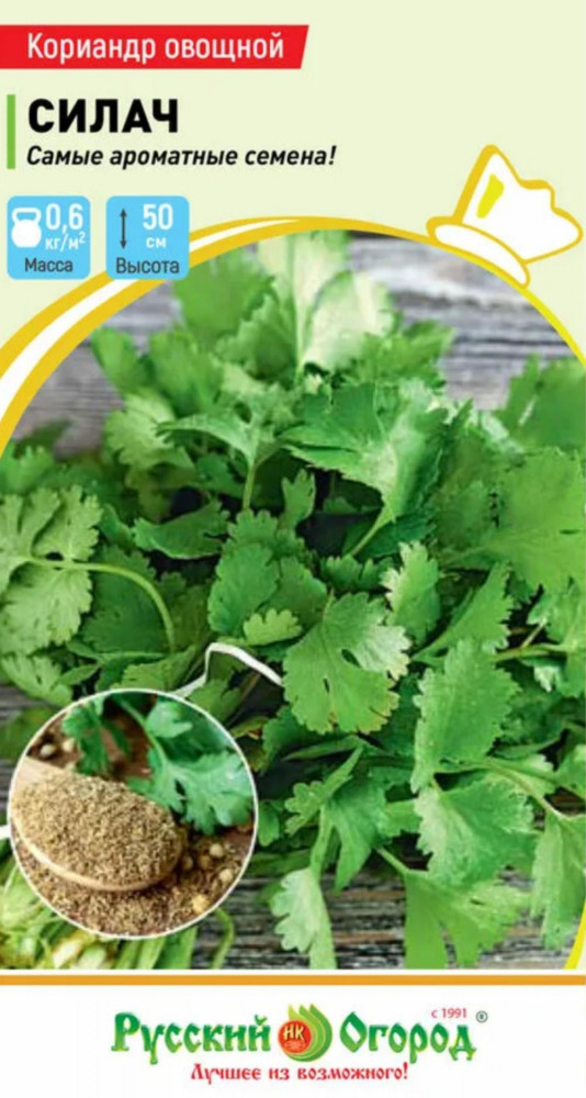 Семена кориандра «Силач» | Русский Огород