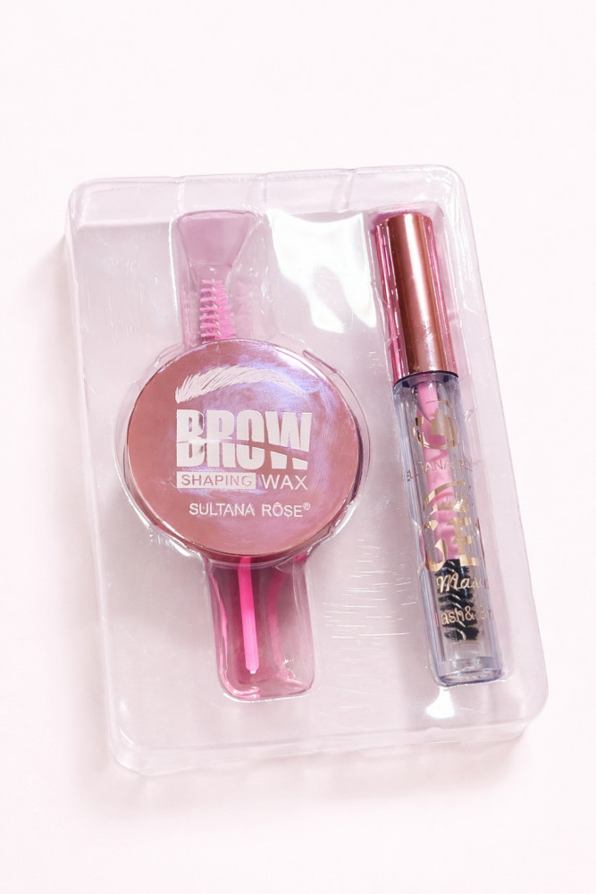 Набор для укладки бровей «Brow Shaping Wax», оттенок Прозрачный | Sultana Rose