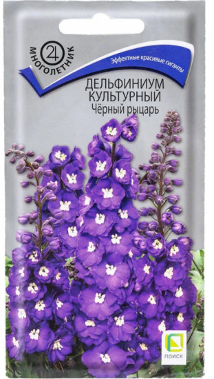 Семена дельфиниума «Черный рыцарь»