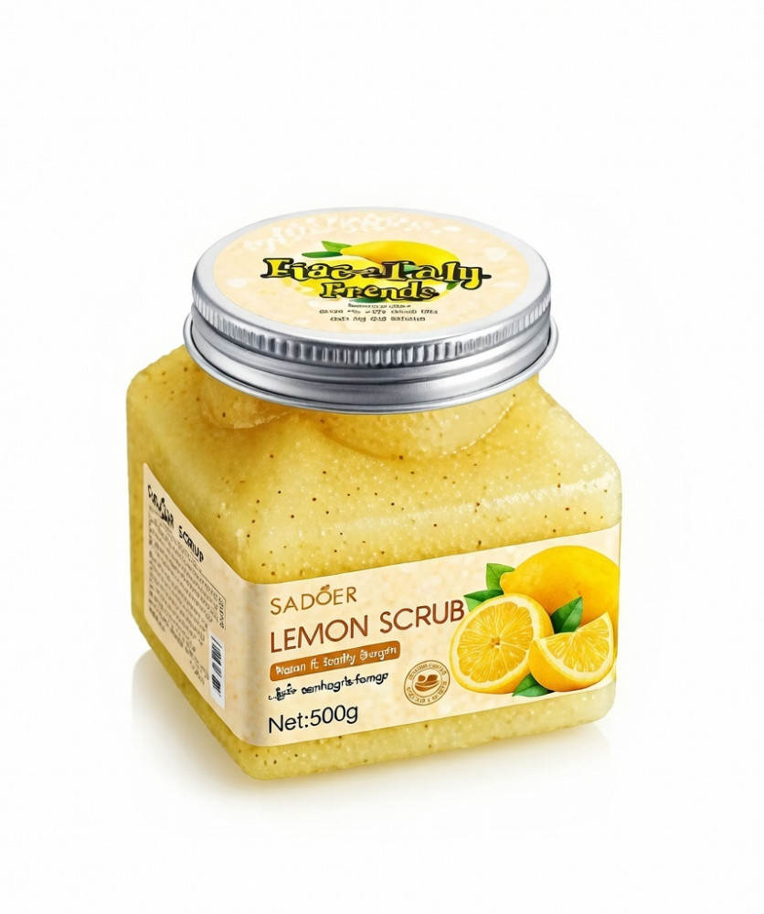 Скраб для тела лимонный | SADOER
