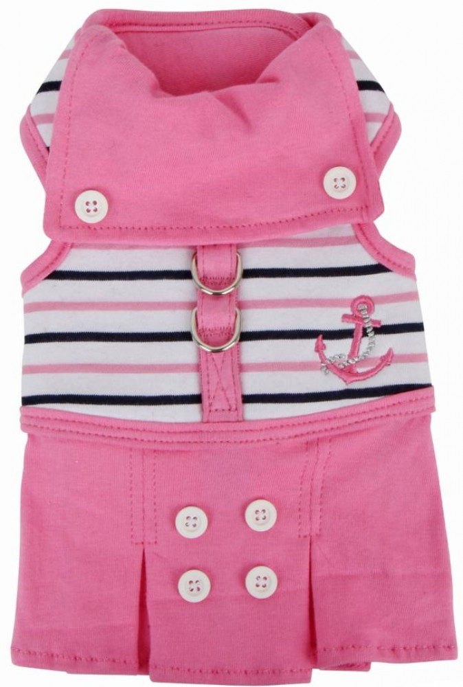 Платье-шлейка для собак «Морячок» | Pinkaholic