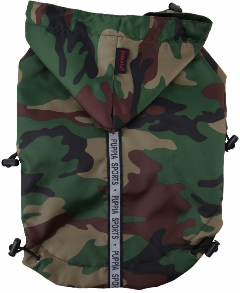 Плащ для собак со светоотражающими лентами | Puppia