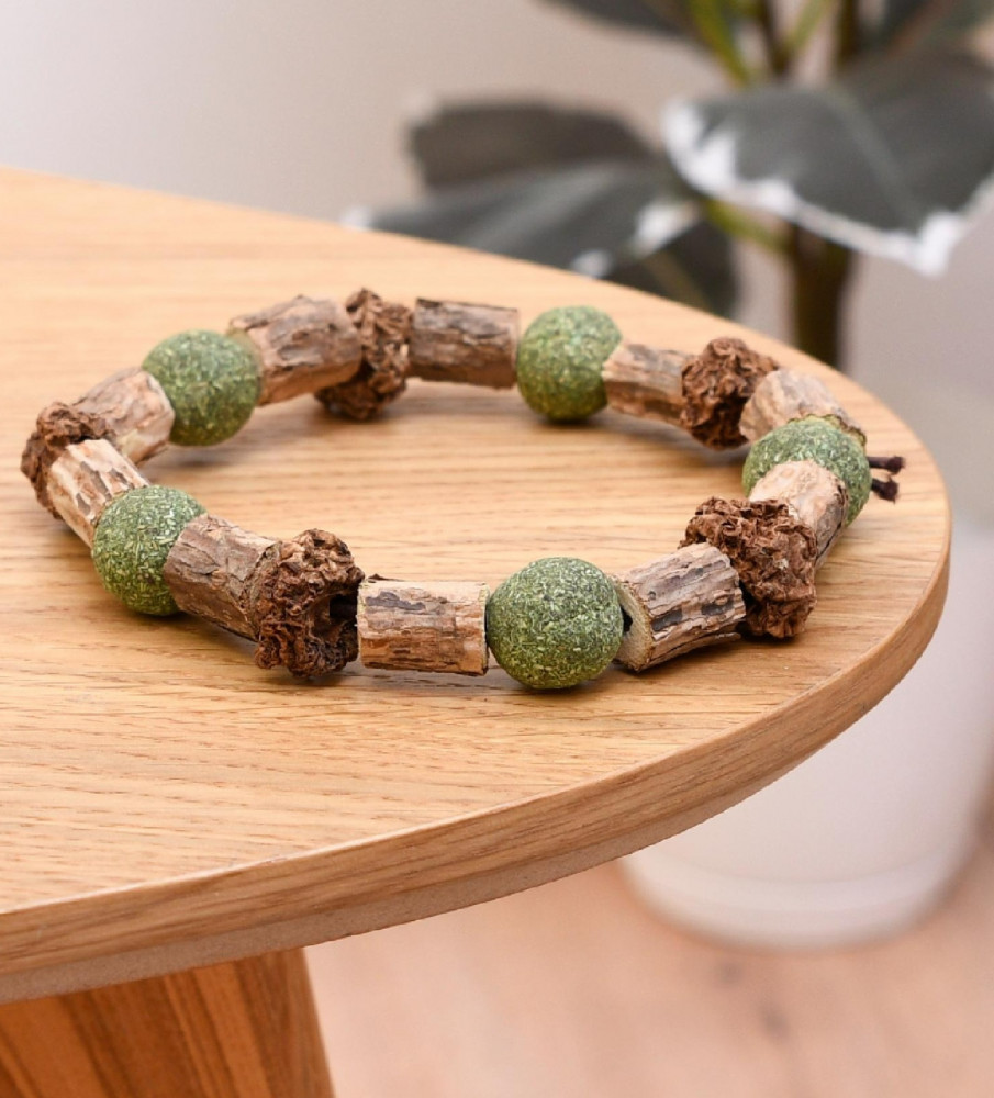 Игрушка-бусы для кошек с мататаби и шариками кошачьей мяты «Мия» | Petshop