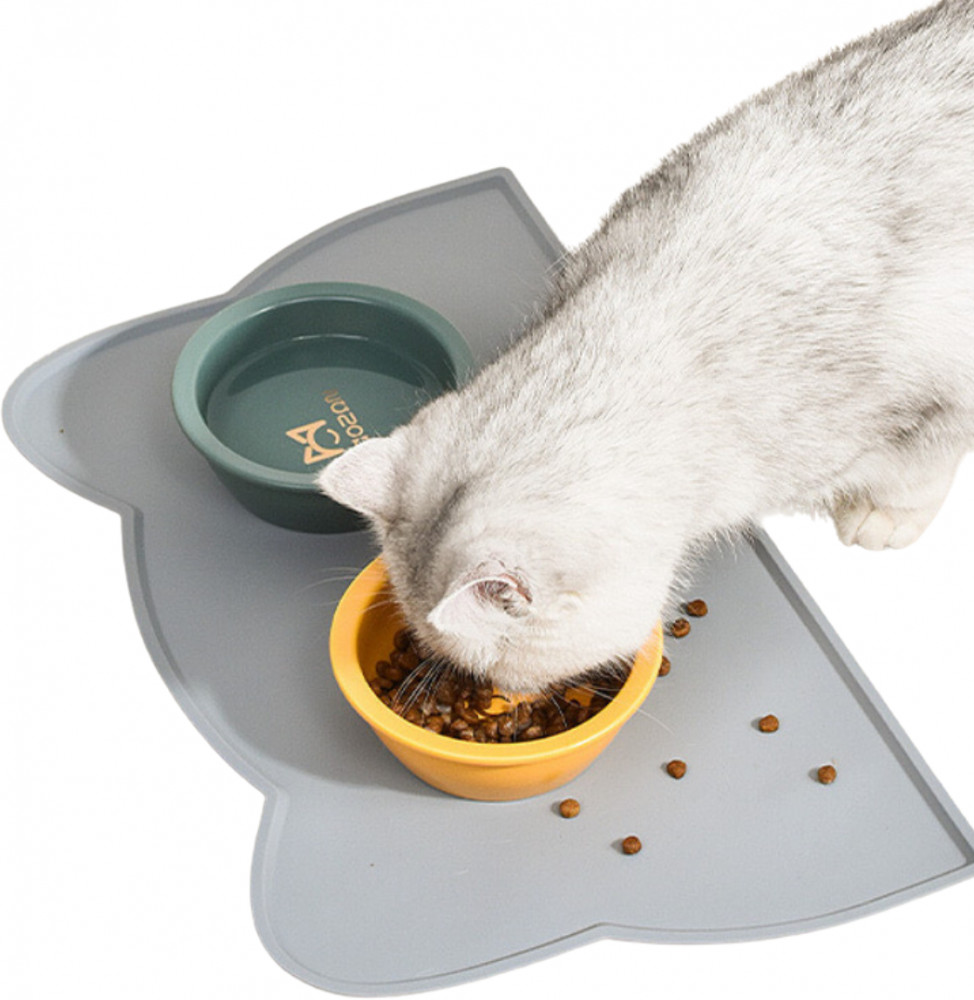 Коврик под миску силиконовый | Petshop