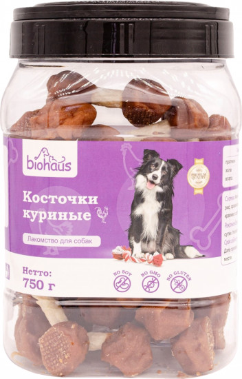 Лакомство для собак «Косточки куриные»