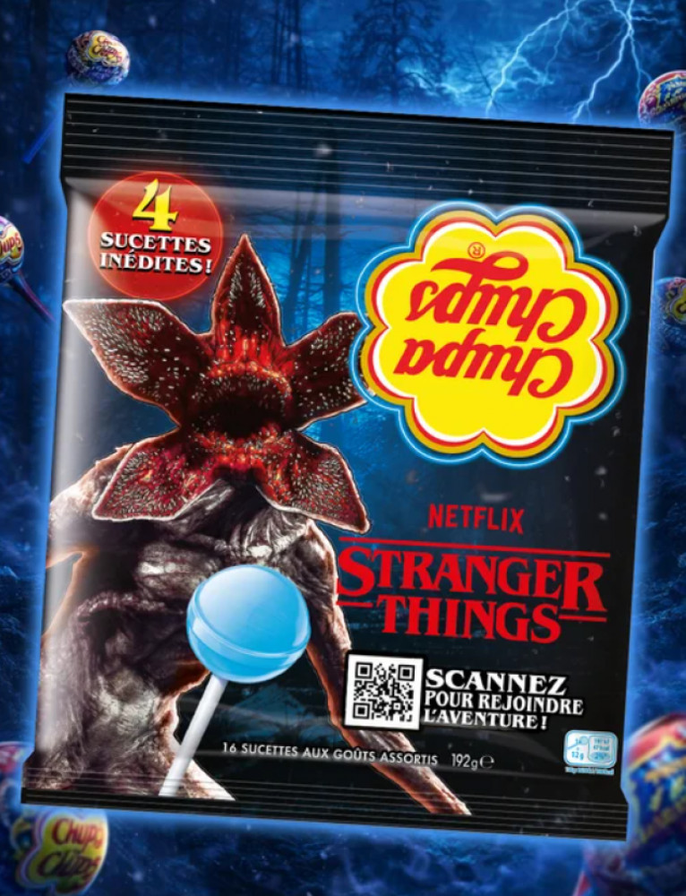 Карамель «Очень Странные Дела» | Chupa Chups