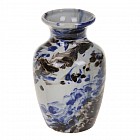 Ваза форма «Дарина», синяя