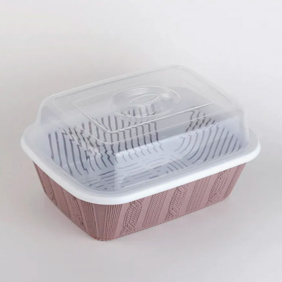 Хлебница с корзинкой и крышкой