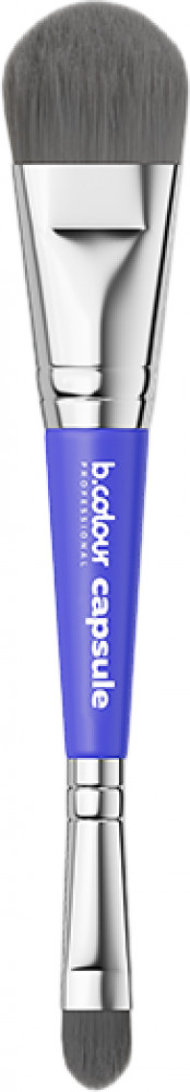 Кисть для макияжа лица 2 в 1 № 04 | Capsule | B.colour Professional