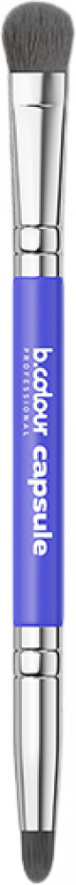 Кисть для макияжа глаз 2 в 1 № 06 | Capsule | B.colour Professional