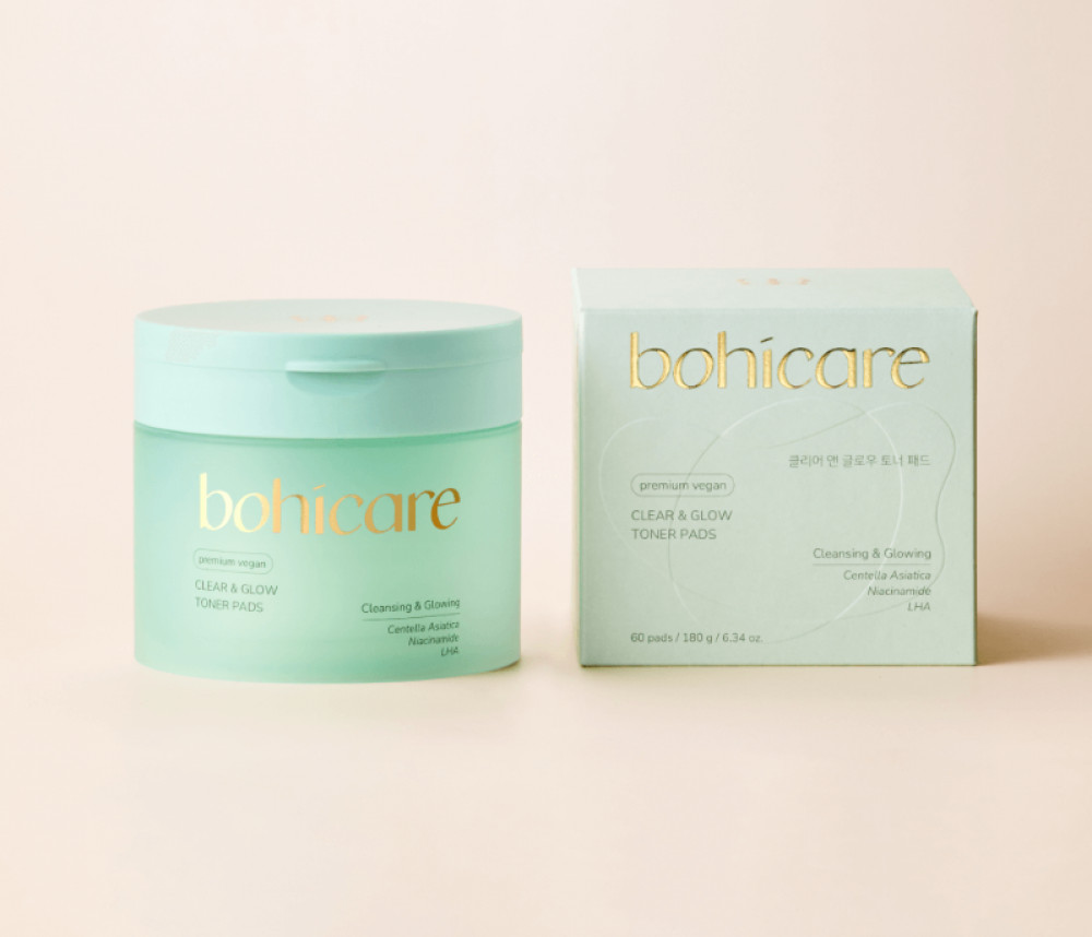 Тонер-пэды «Clear & Glow» | bohicare