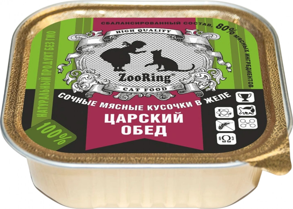 Консервы для кошек «Царский обед» | ZooRing