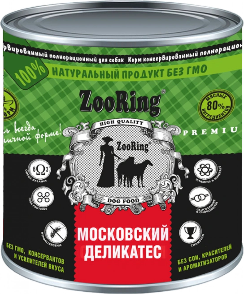 Паштет для собак «Московский деликатес» | ZooRing