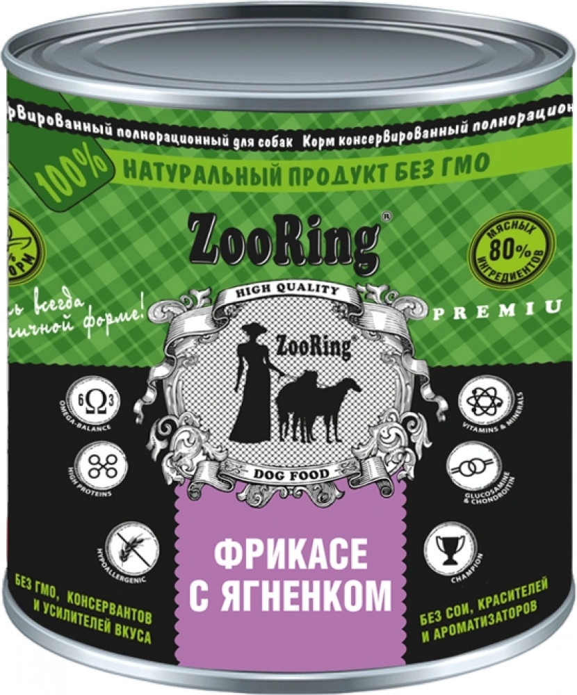 Паштет для собак «Фрикасе с ягненком» | ZooRing
