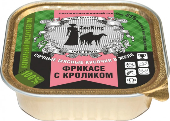 Консервы для собак «Фрикасе с кроликом»
