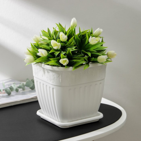 Горшок для цветов с поддоном «Лозанна»