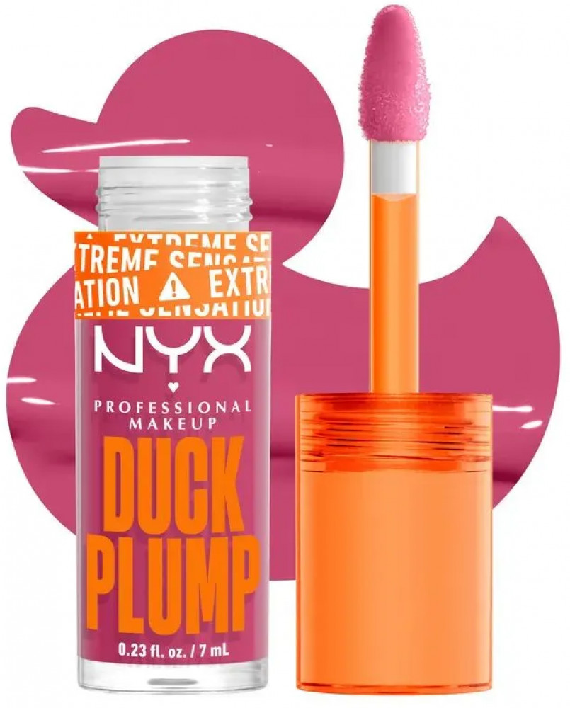 Блеск для губ для придания объема «Duck Plump High Pigment Lip Gloss», тон 11 Pick Me Pink | NYX
