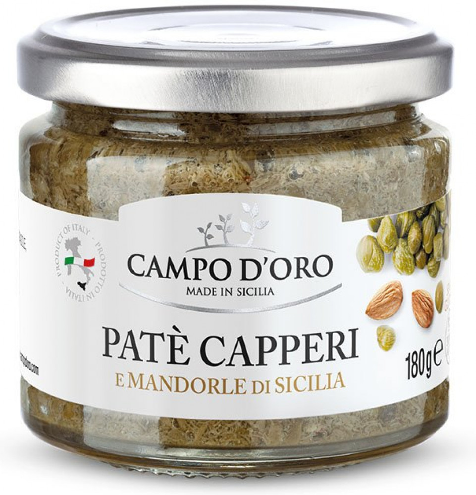 Паштет из сицилийских каперсов и миндаля | Campo d'Oro