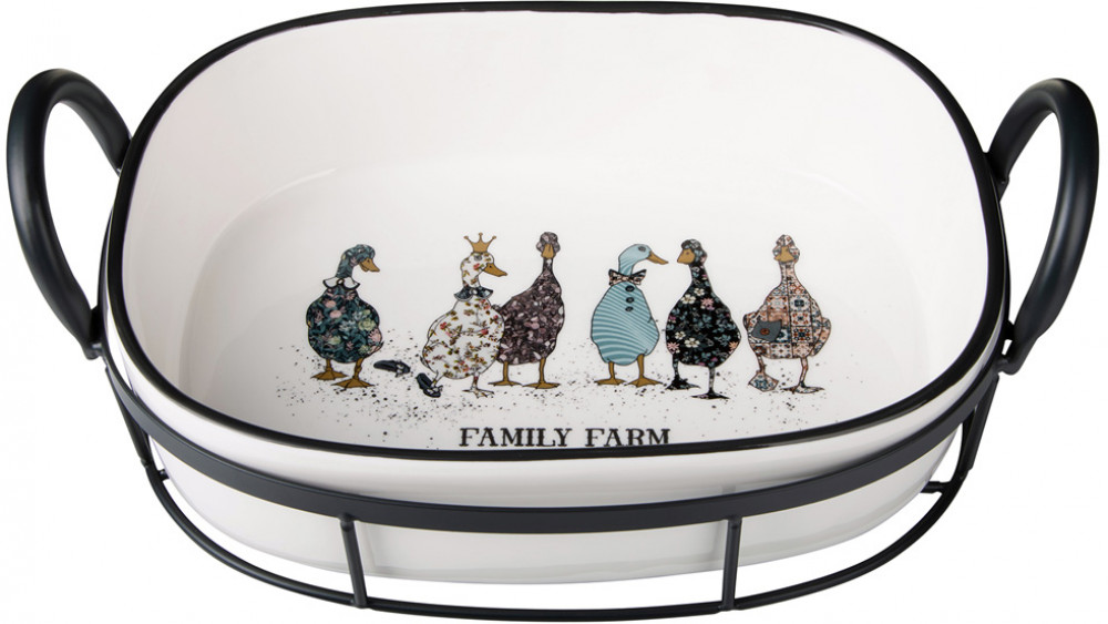 Блюдо на подставке «Family farm» | Family farm | Lefard