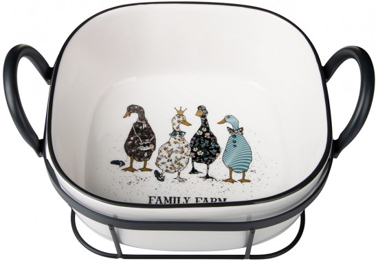 Блюдо на подставке «Family farm»