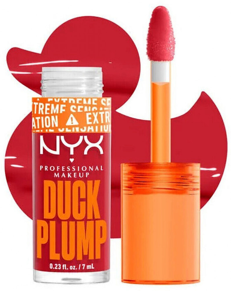 Блеск для губ для придания объема «Duck Plump High Pigment Lip Gloss», тон 19 Cherry Spice | NYX