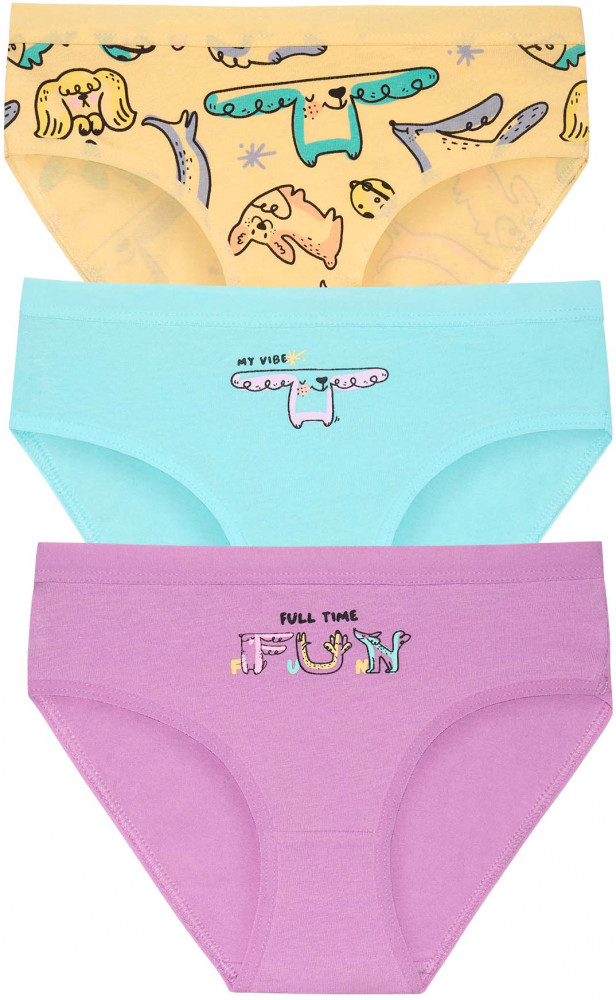 Трусы-слипы для девочек комплект | Pelican