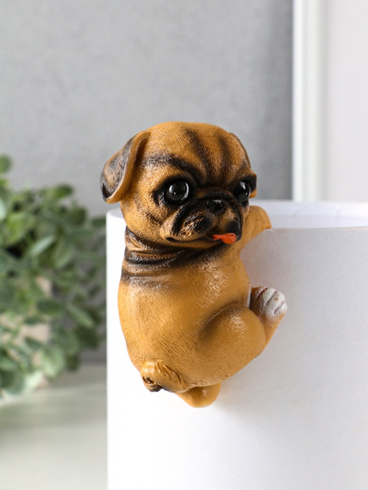 Фигурка для флорариума «Маленький мопс»