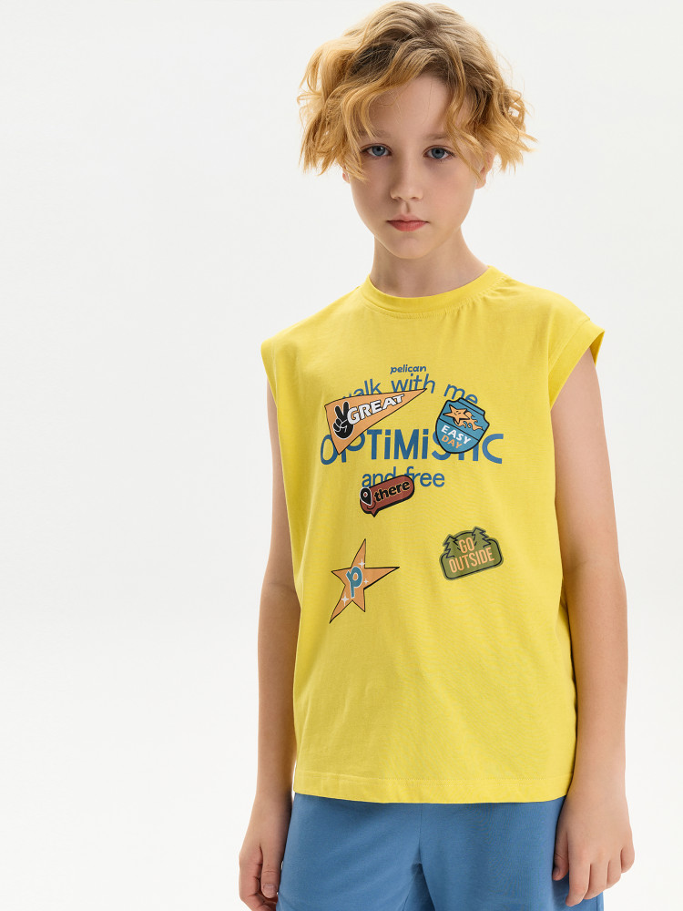 Майка для мальчиков | Pelican