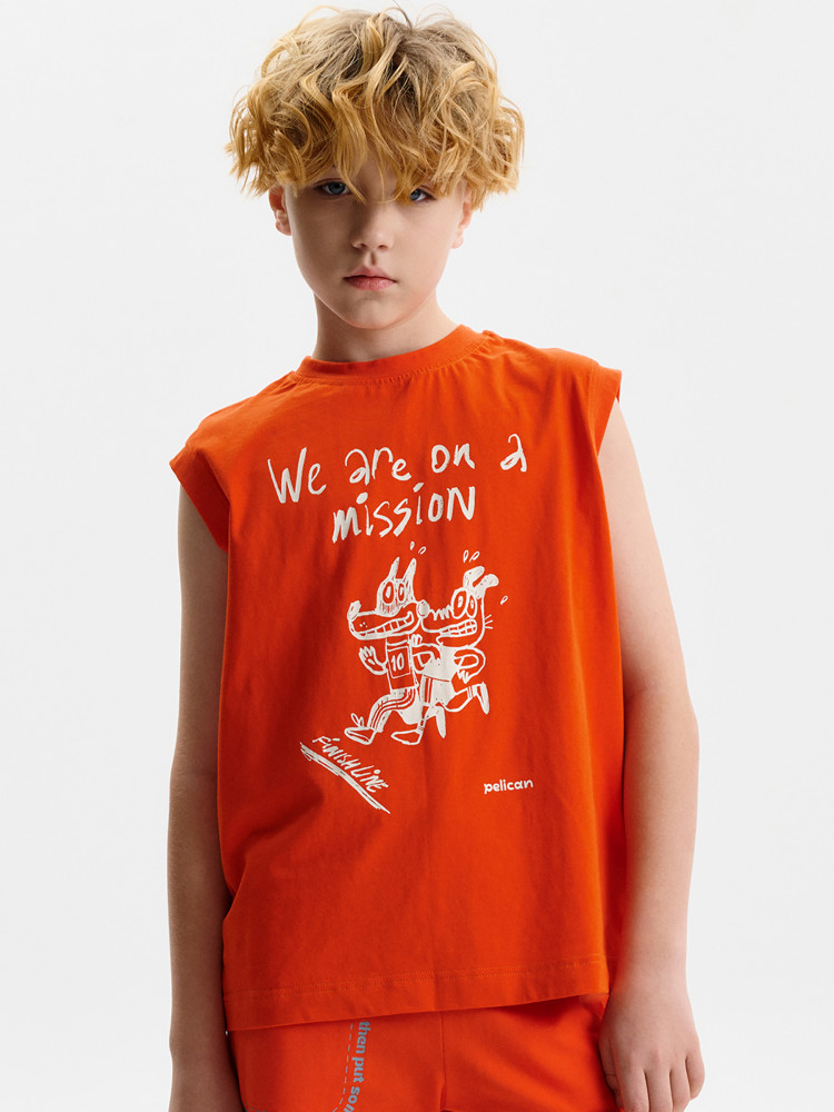 Майка для мальчиков | Pelican