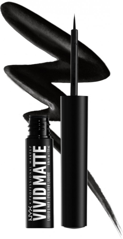 Подводка для глаз «Vivid Matte», оттенок 01 | NYX