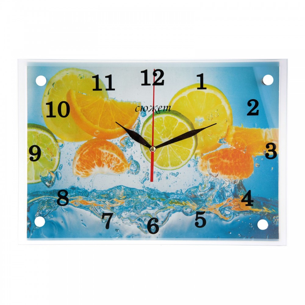 Часы настенные «Лайм и апельсин» | Сюжет