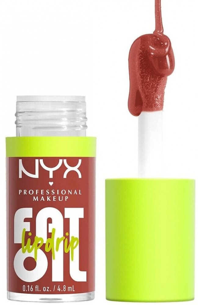 Масло-блеск для губ «Fat Oil Lip Drip» тон 10 Splash of Cream | NYX
