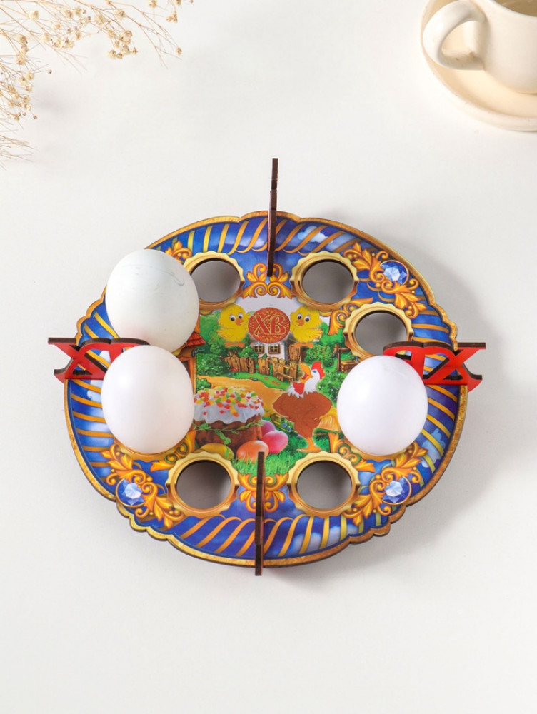 Подставка для 8 яиц «Петушок»