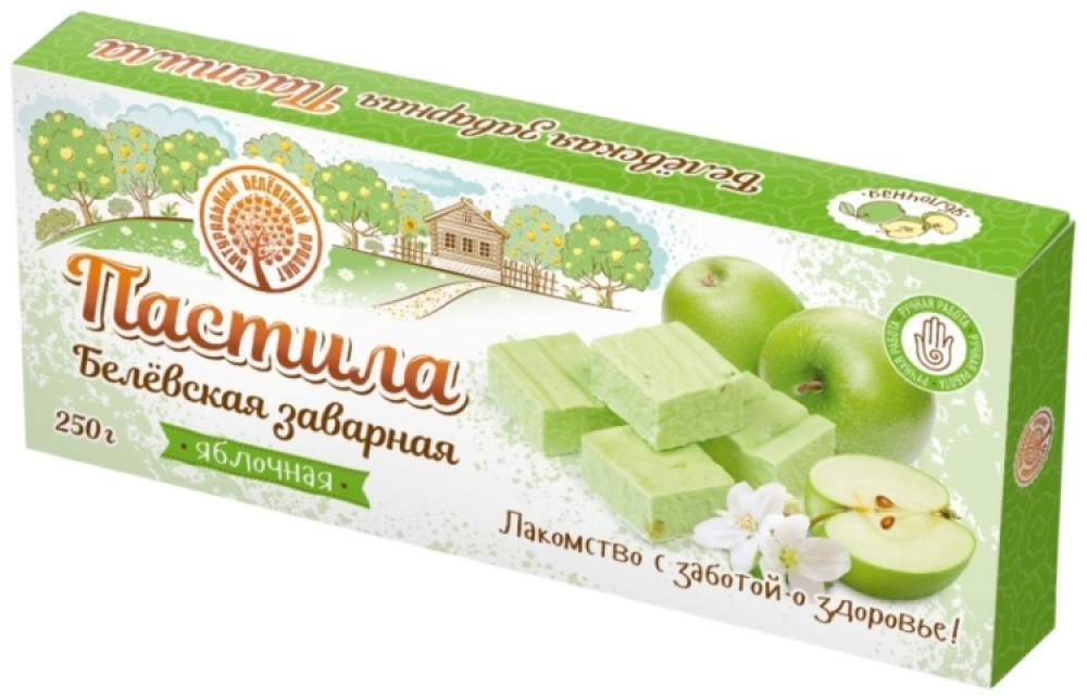 Пастила заварная яблочная | Натуральный Белевский продукт