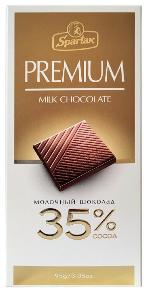 Шоколад молочный 35% | Premium | Спартак