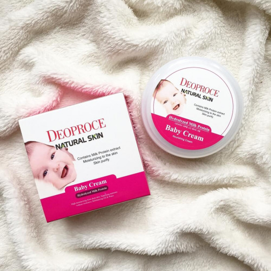 Успокаивающий крем для лица для чувствительной кожи «Natural Skin Baby Cream»