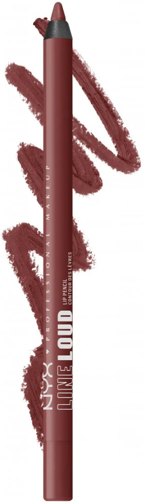 Карандаш для губ «Line Loud Vegan Longwear Lip Liner», тон 32 Sassy | NYX