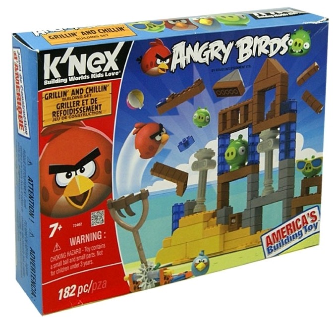 Конструктор "Angry Birds Space Inter-Ham-Lactic" | K'NEX
