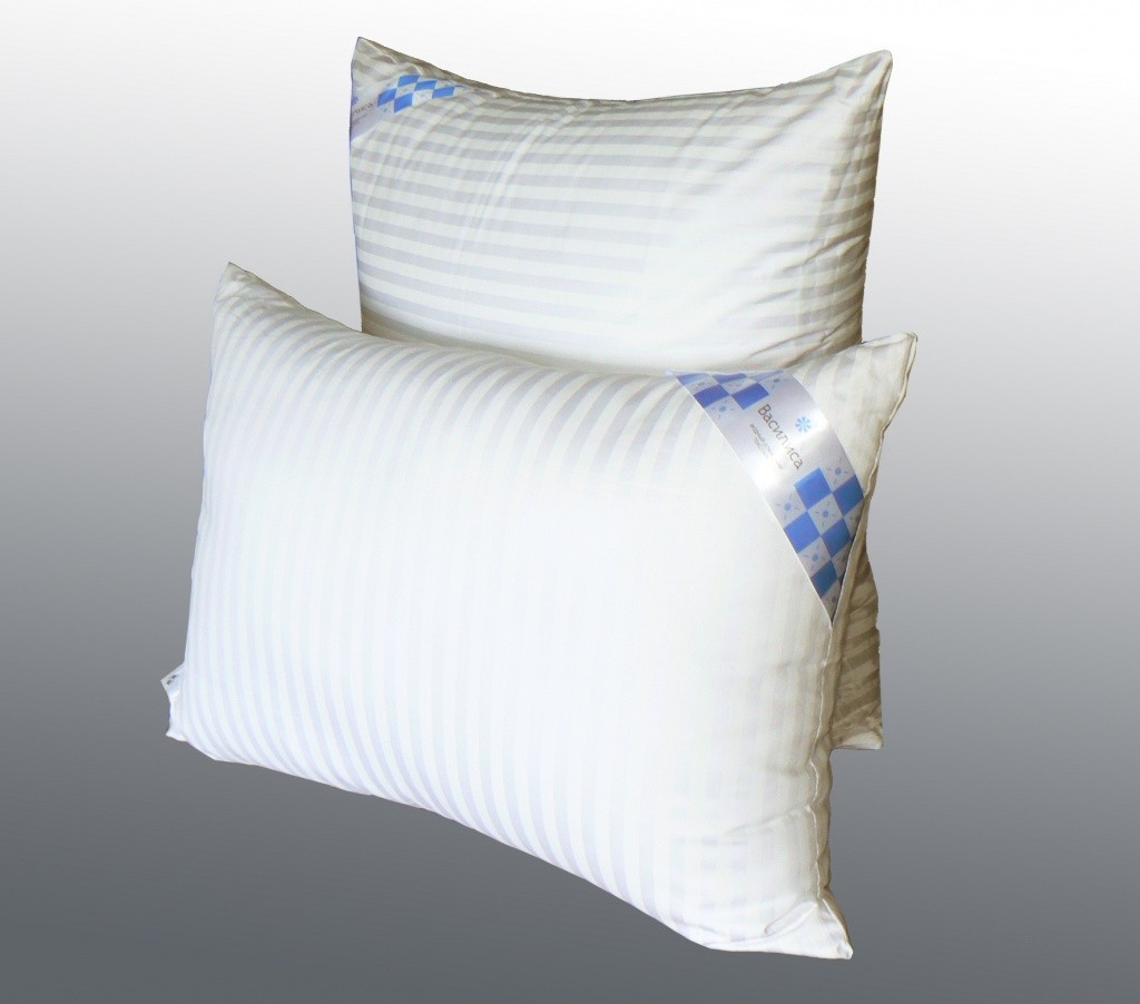 Подушка «Василиса» (50х70 см, лебяжий пух, чехол: сатин) | Подушки и одеяла