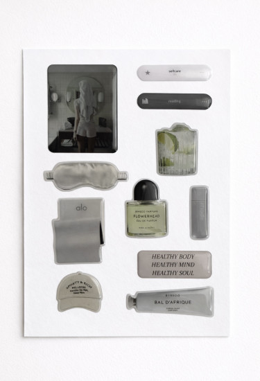 3D-стикеры «Clean Girl»