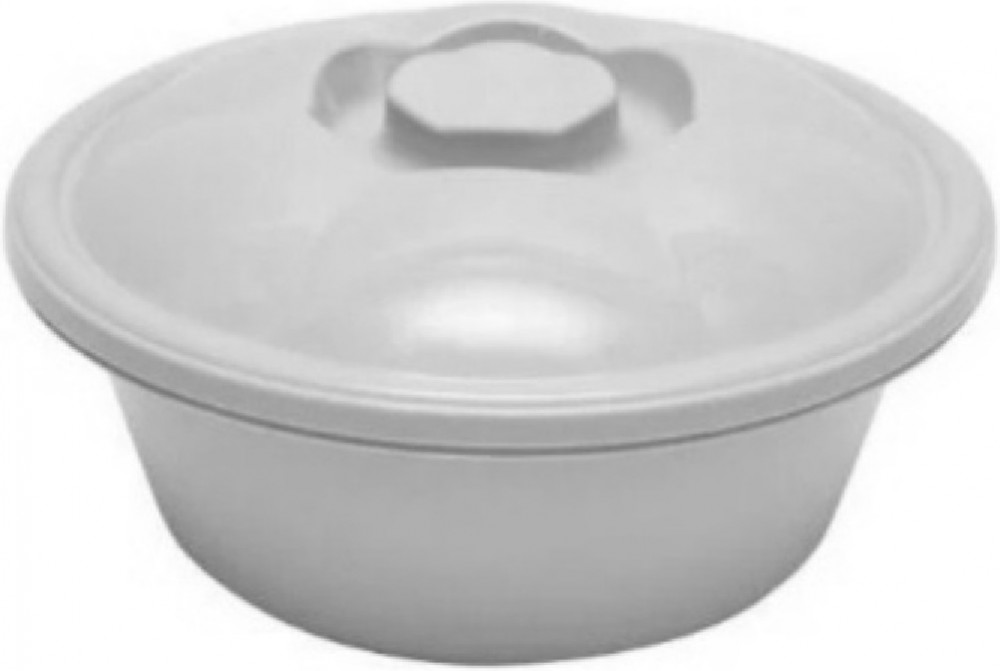 Чашка круглая с крышкой | Stars Plast