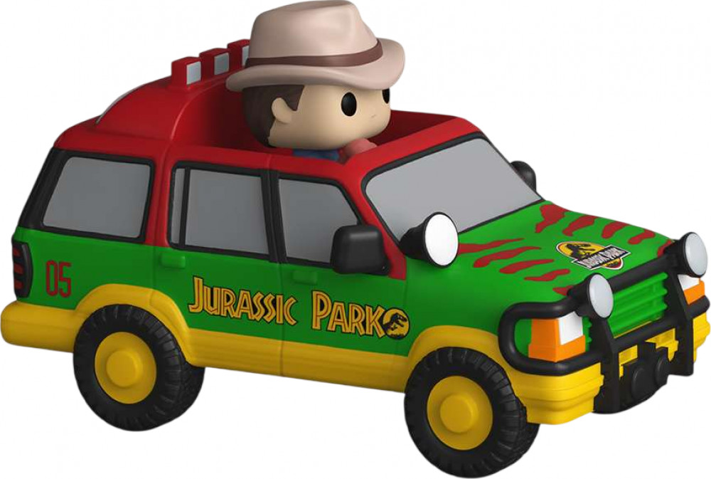 Набор фигурок «Dr. Alan Grant and Jurassic SUV» | Bitty Pop! | Funko Pop!